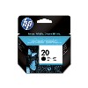 HP No.20 Black Ink Cartridge 