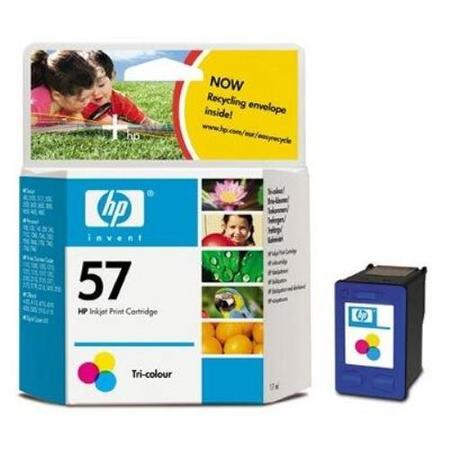 HP No.57 Tri-Colour Ink Cartridge  Cyan Magenta and Yellow 