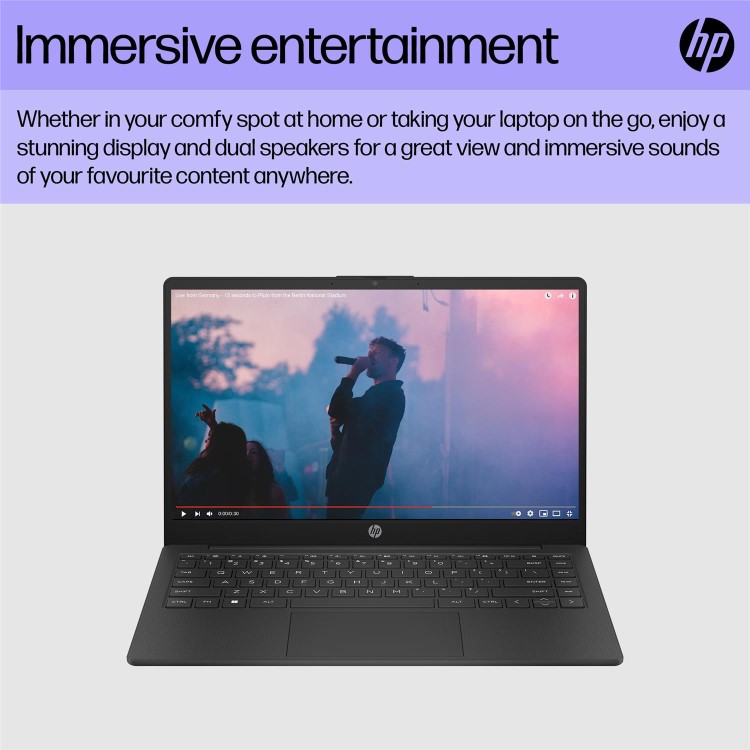 HP - 14” FHD Core I7-1355U 8GB 512GB Win 11 Home