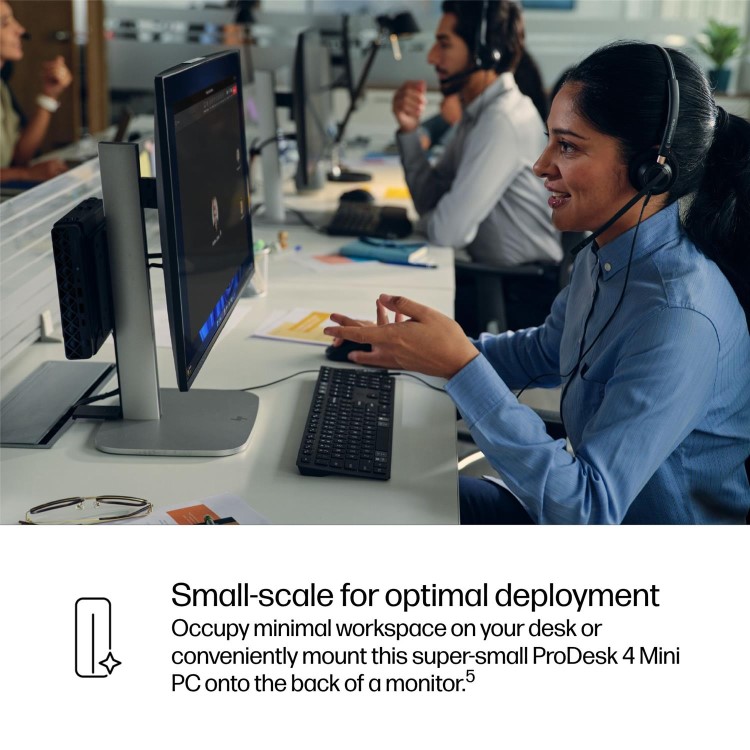 HP ProDesk 4 Mini G1i AI Intel Core Ultra 7 265T 16GB RAM 512GB SSD Windows 11 Pro Mini PC
