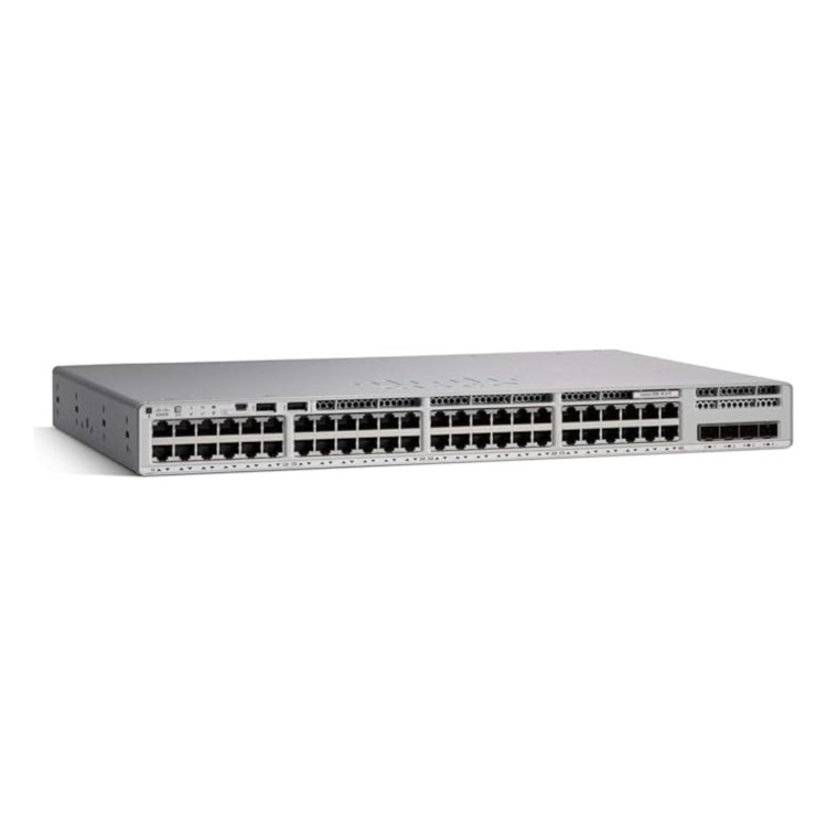 Cisco Catalyst 9200L - Network Advantage - switch - L3 - 48 x 10/100/1000 + 4 x Gigabit SFP (uplink) - rack-mountable
