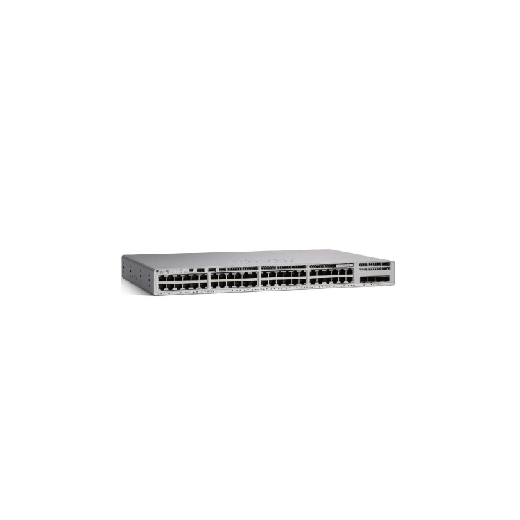 Cisco Catalyst 9300L - Network Essentials - switch - L3 - 48 x 10/100/1000 + 4 x 10 Gigabit SFP+ (uplink) - rack-mountable