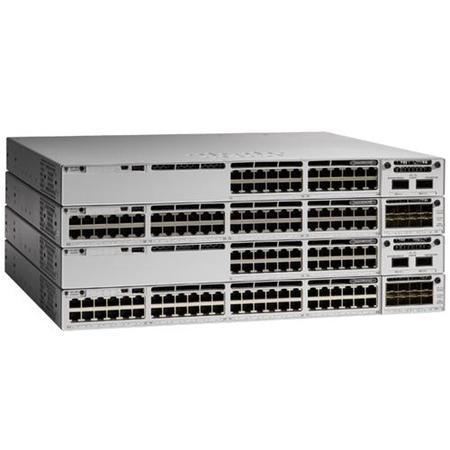 Cisco Catalyst 9300 Series 9300X 48-Port Gigabit/mGig Base-T UPoE+ Managed L3 Rack-mountable Network Advantage Switch 1690W