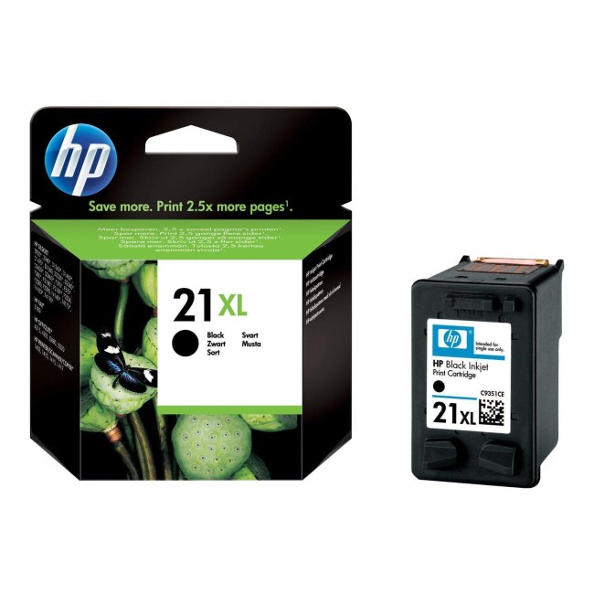 HP 21XL Black Ink Cartridge 