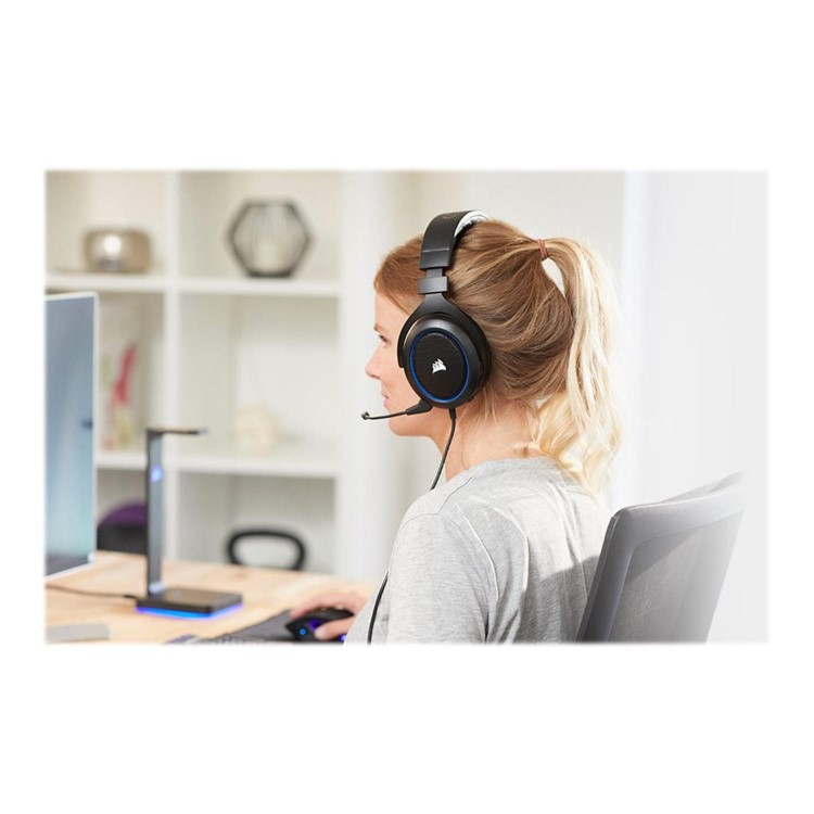 Corsair  3.5mm Stereo HS50 Pro Stereo Blue  - Gaming Headset