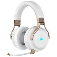 Corsair Virtuoso Wired/Wireless RGB Gaming Headset - Pearl