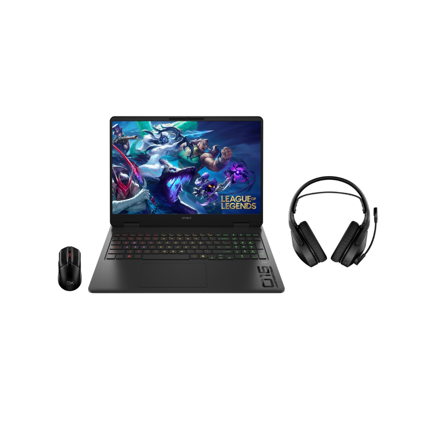 HP OMEN Gaming 16 ap0301na Ryzen 9 RAM 1TB SSD RTX 5070 16 Inch Windows 11 Laptop HyperX Pulsefire Haste 2 Cor