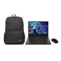 CA1F2EA#ABUBUN HP OMEN Gaming 16-ap0300na Ryzen 9 24GB RAM 1TB SSD RTX 5060 16 Inch Windows 11 Laptop with  HyperX Pulsefire Haste 2 Core Wireless Black Mouse & HyperX Delta Backpack