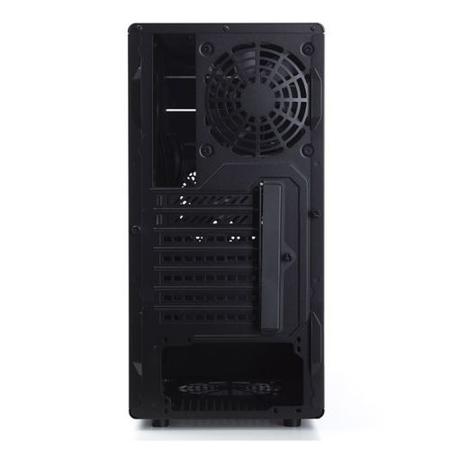 Riotoro CR480 Mid Tower ATX Case - Black & Red