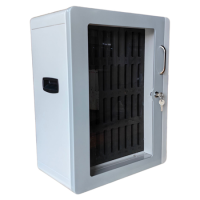 PowerTechnologies CAB-CVC-N40K 40-Slot Secure Phone Locker Cabinet