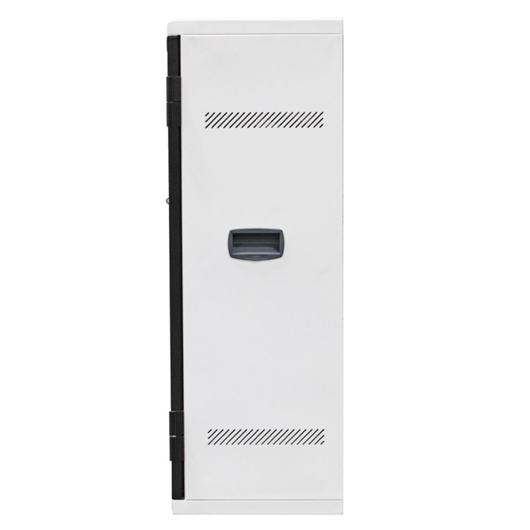 Power Technologies AC-VERT-24 Single Door 24 Chromebooks or Tablets up to 14" Charging Trolley