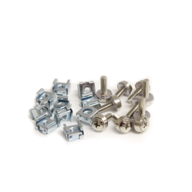 50 Pkg M5 Mounting Screws Cage Nuts Server Rack