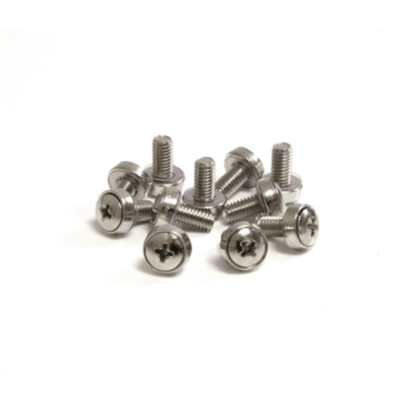 50 Pkg M6 Mounting Screws for Server Rack Cabinet