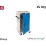 Compucharge ChargeBox 15 with 2 way EPM 'Electronic Power Management' and Data tranfer via USB or Wifi - Storage & charging trolley for up to 15 laptops