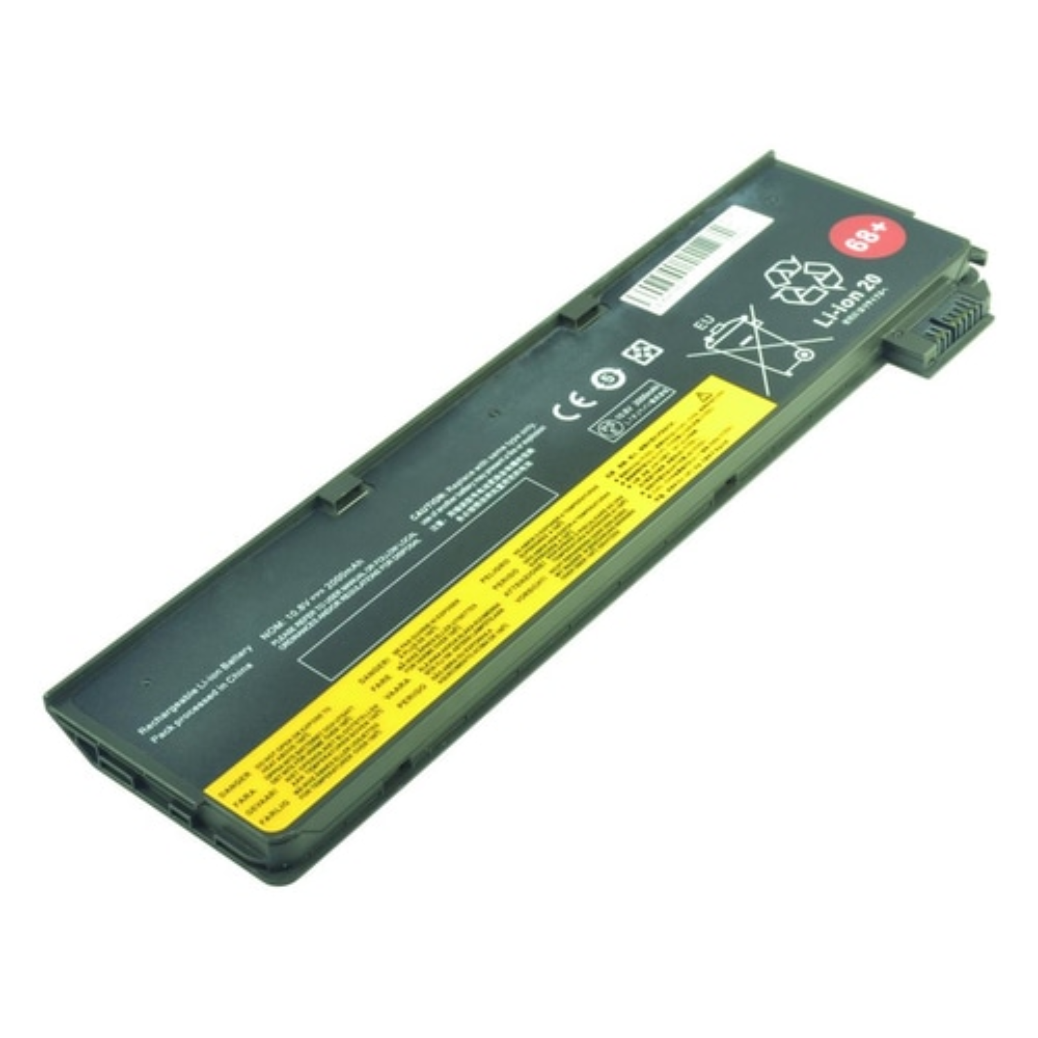 2 Laptop Battery Main Battery Pack 10.8V 2000mAh