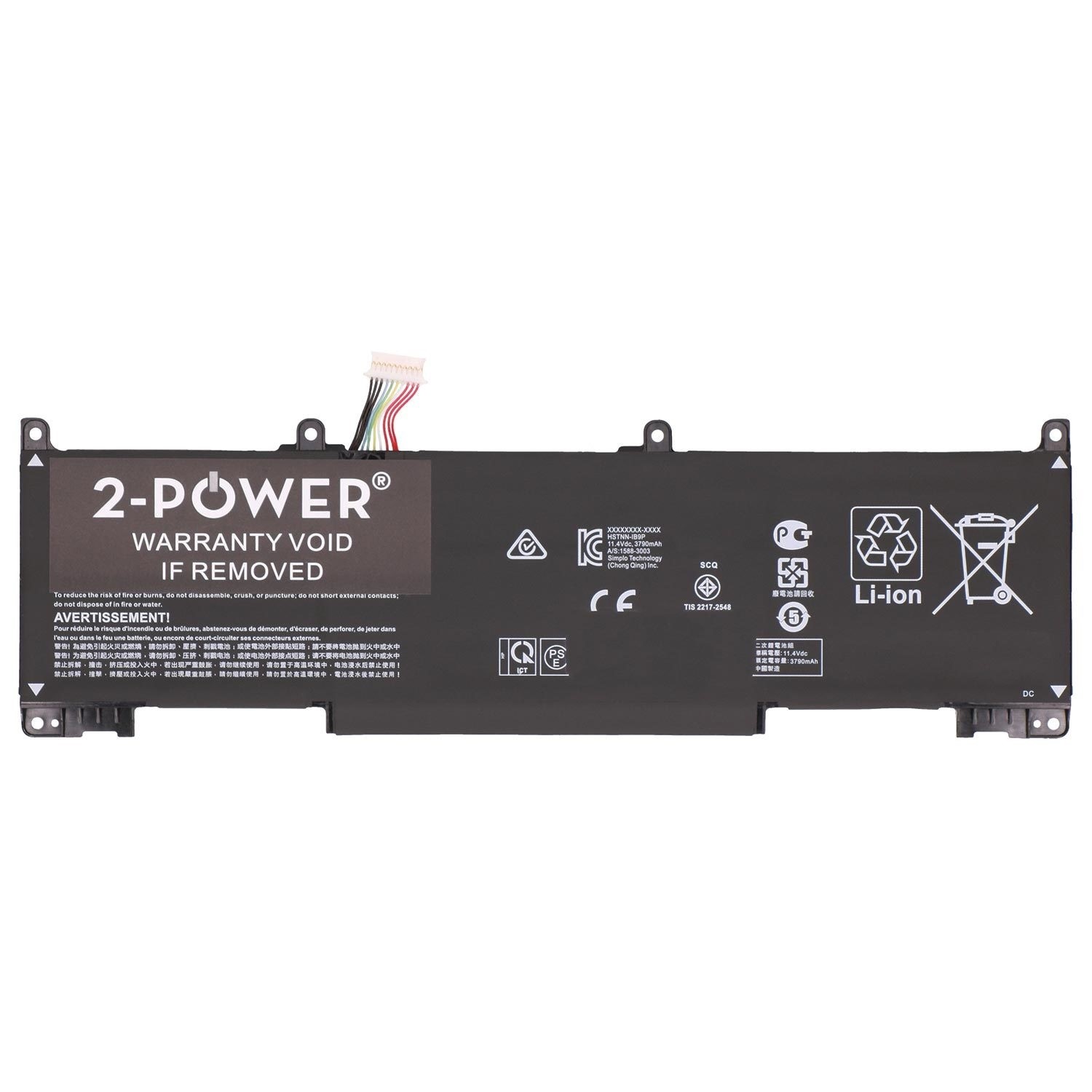 Computer Battery Pack 2-Power Laptop Battery Pack 11.4V 3950mAh - Laptops Direct
