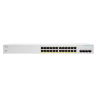 Cisco Business 220 Series CBS220-24P-4G 28-Port Gigabit Ethernet PoE+ L2 Rack-mountable Managed Switch