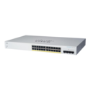 Cisco Business 220 Series CBS220-24P-4G 28-Port Gigabit Ethernet PoE+ L2 Rack-mountable Managed Switch