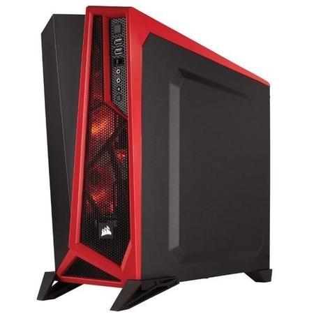 Corsair Carbide Series SPEC-ALPHA Mid-Tower Gaming Case - Black/Red