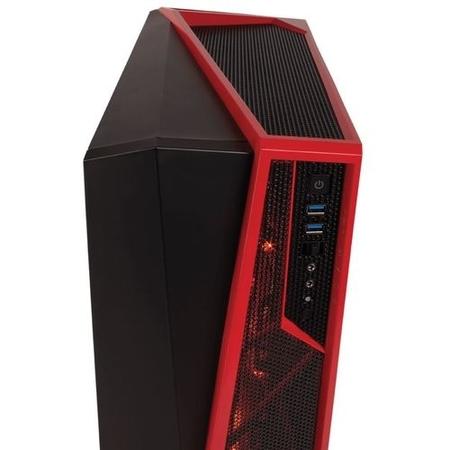 Corsair Carbide Series SPEC-ALPHA Mid-Tower Gaming Case - Black/Red
