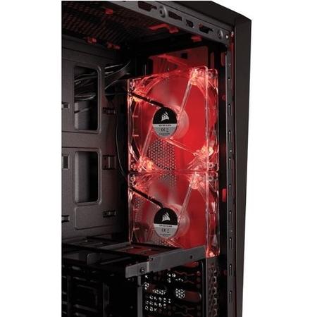 Corsair Carbide Series SPEC-ALPHA Mid-Tower Gaming Case - Black/Red