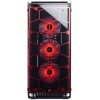 Corsair Crystal Series 570X RGB ATX Mid-Tower Case - Red