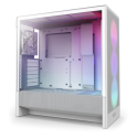 CC-H52FW-R1 NZXT H5 Flow RGB Mid Tower Gaming PC Case White
