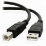 1M USB 2.0 High Speed Cable Printer Lead - Black
