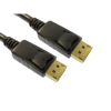 GRADE A1 - Display Port v1.2 Monitor Cable - Black