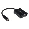 Startech USB-C to VGA Adapter DisplayPort over Type C to VGA -  Reversible USB-C connector