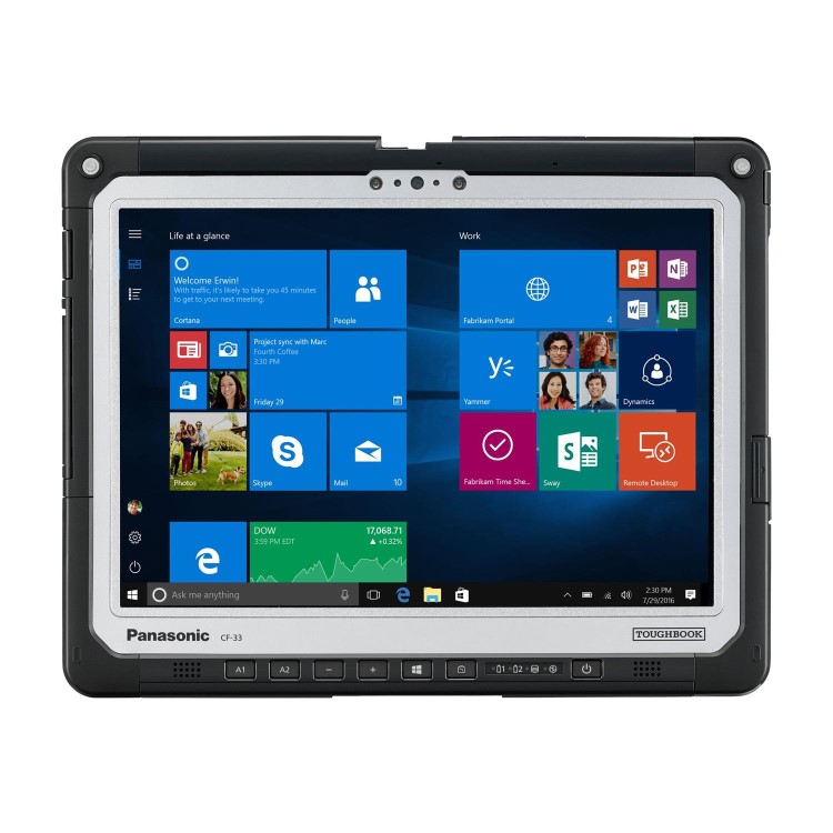 Panasonic Toughbook Core i5-7300U 8GB 256GB 12 Inch Windows 10 Pro Tablet