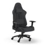 Corsair TC100 RELAXED Faux Gaming Chair Black and Grey