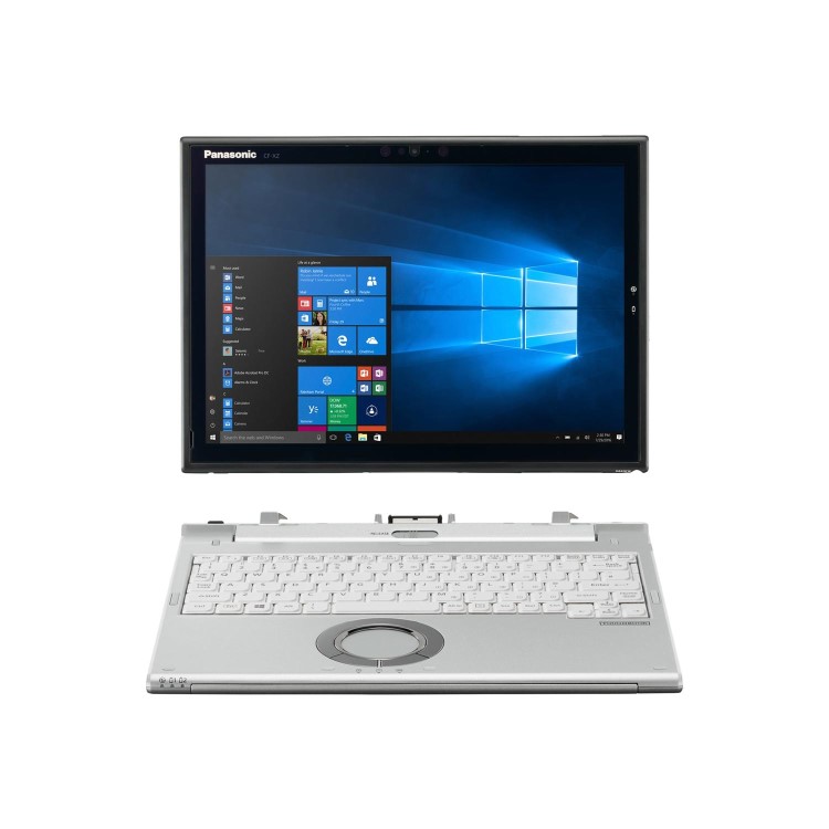 Panasonic Toughbook CF-XZ6 Core i5-7300U 8GB 256GB SSD 12 Inch Windows 10 Pro 2-in-1 Laptop