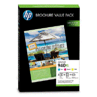 HP 940XL Officejet Brochure Value Pack 1x Yellow/Cyan/Magenta