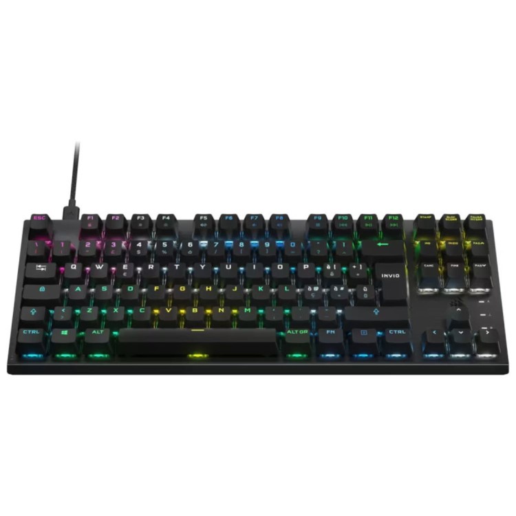 Corsair K60 PRO TKL RGB Mechanical Wired Gaming Keyboard in Black