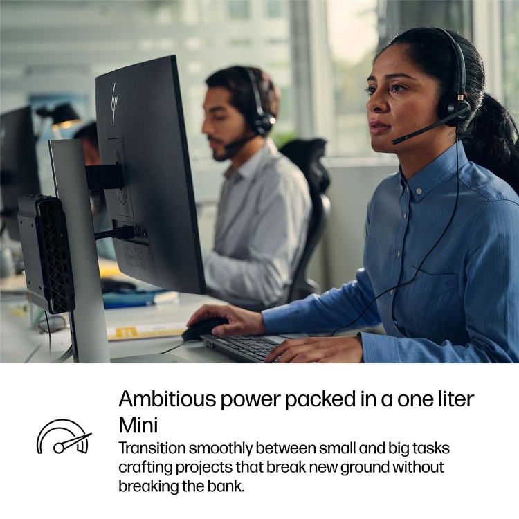 HP ProDesk 4 G1i Intel Core Ultra 5 235T 8GB RAM 256GB SSD Windows 11 Pro Mini PC