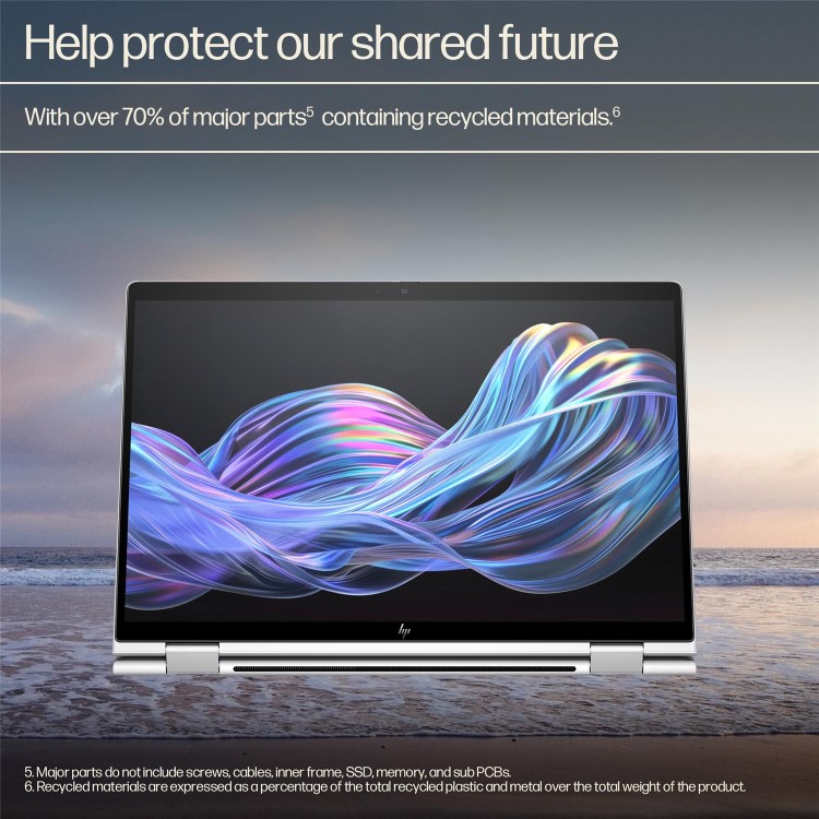 EliteBook X Flip G1i 14 inch Notebook Next Gen AI PC Wolf Pro Security Edition, 14", Touch screen, Windows 11 Pro, Intel Core™ Ultra 7, 32GB RAM, 1TB SSD, WUXGA