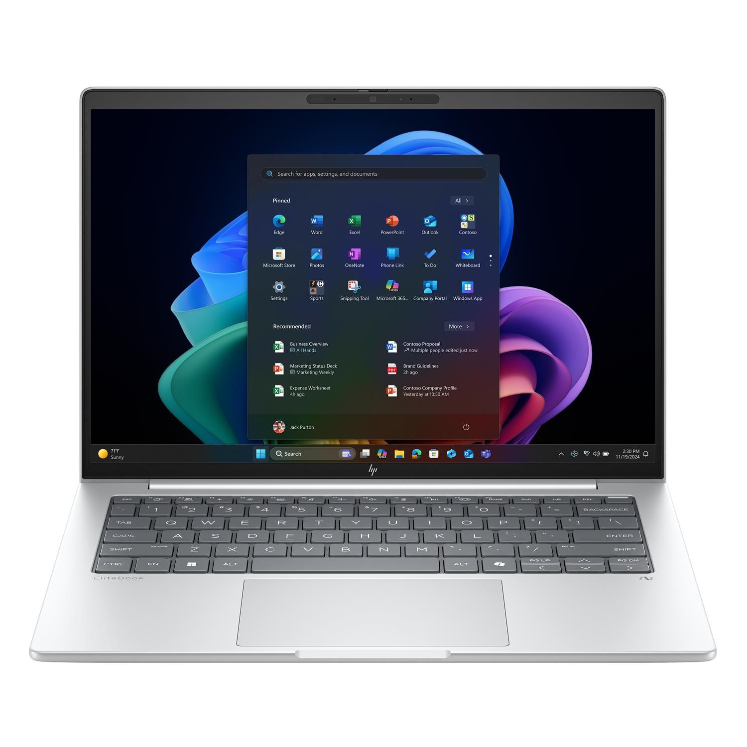 HP EliteBook 8 AMD Ryzen AI 7 RAM 512GB SSD 14 Inch Windows 11 Pro Laptop