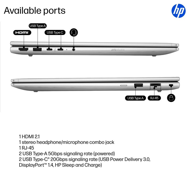 HP ProBook 4 G1i Intel Core Ultra 5 24GB RAM 512GB SSD 16 Inch Windows 11 Pro Laptop