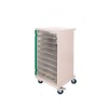 Compucharge ChargeMate 8 with 2 way EPM &#39;Electronic Power Management&#39; - Storage &amp; charging trolley for up to 8 laptops  / 16 tablets or netbooks with power management