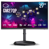 Cooler Master GM27QP 27" VA QHD 240Hz 1ms Curved Gaming Monitor  Cooler Master GM27QP 27" VA QHD 240Hz 1ms Curved Gaming Monitor