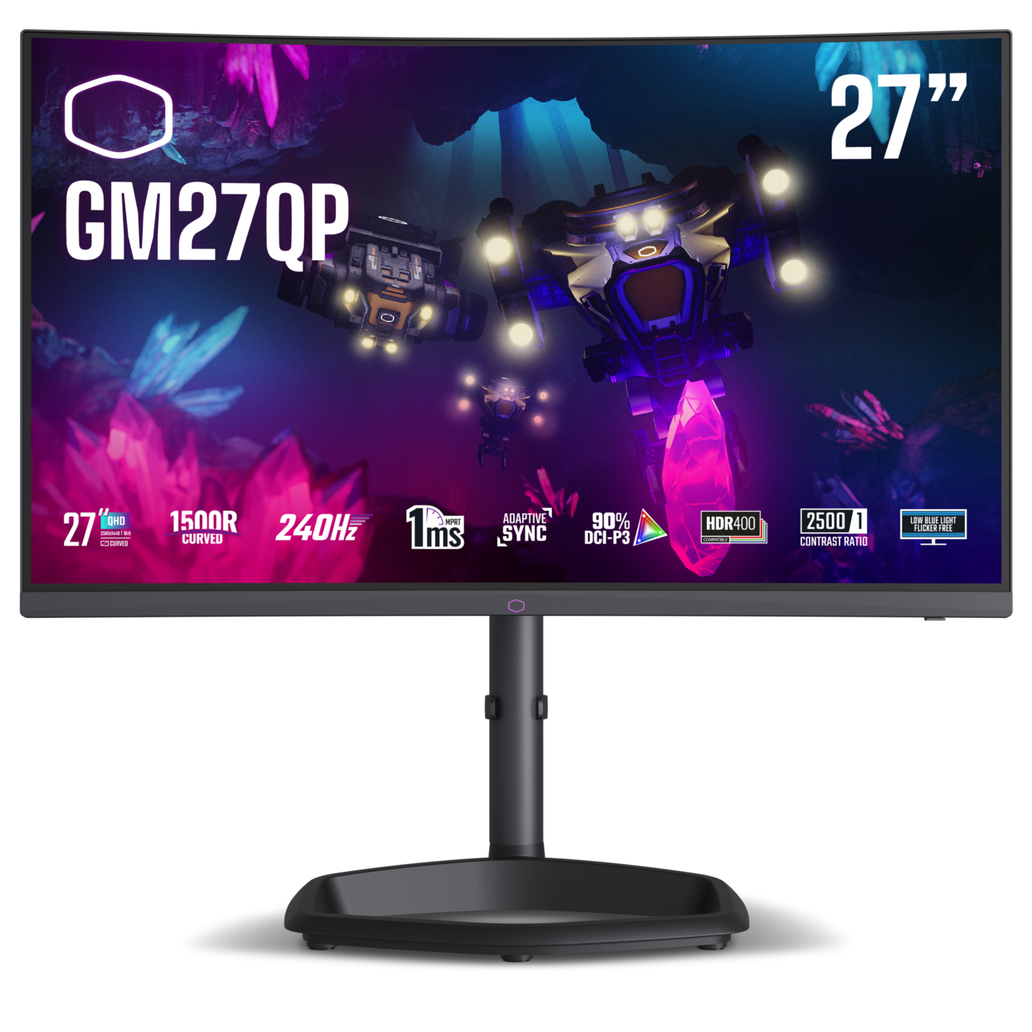 GM27QP 27 VA QHD 240Hz 1ms Curved Gaming Monitor