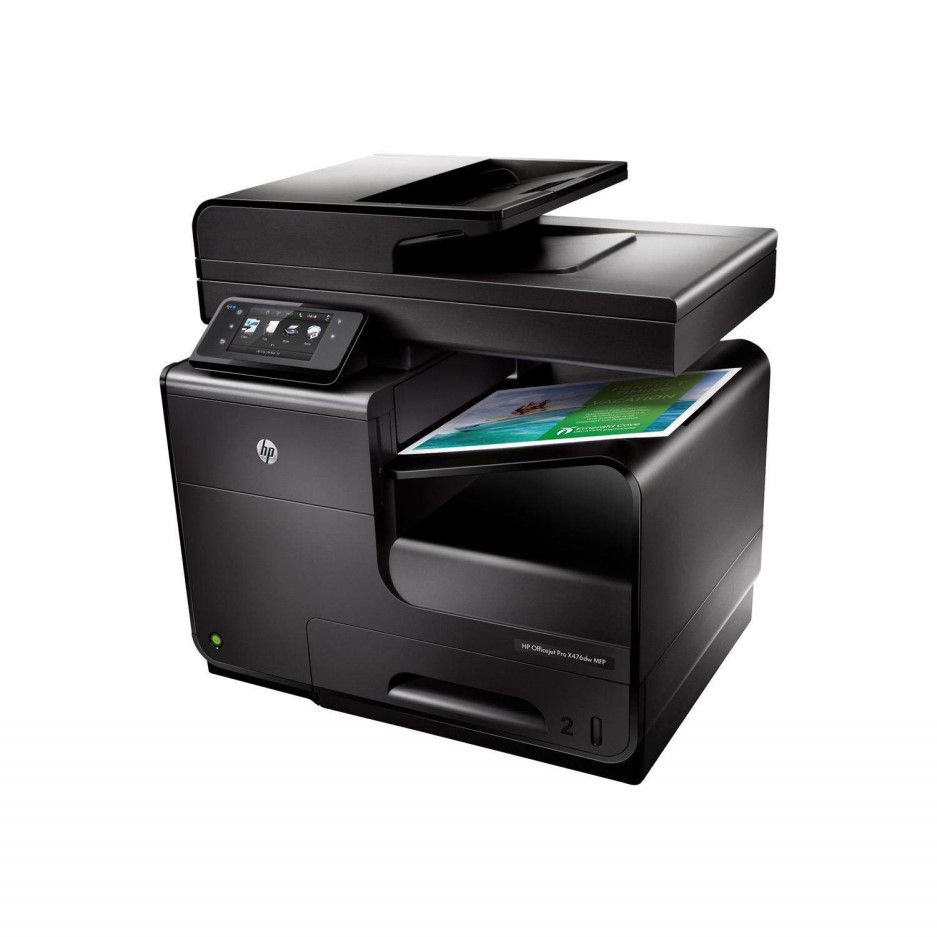 HP Officejet Pro X476dw Multi Function Inkjet Copier Fax Colour Printer Laptops Direct