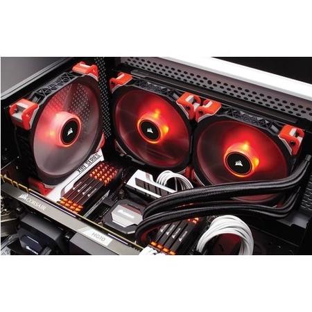Corsair ML140 PRO LED Red 140mm PWM Premium Magnetic Levitation Fan 