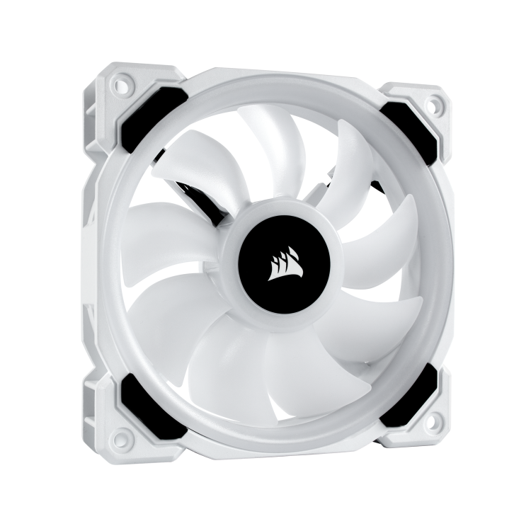Corsair LL120 RGB 120mm Dual Light Loop White RGB LED PWM Fan Single Pack