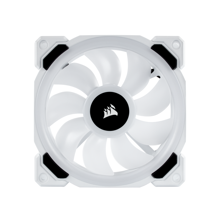 Corsair LL120 RGB 120mm Dual Light Loop White RGB LED PWM Fan Single Pack
