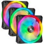 Corsair iCUE QL120 RGB 120mm PWM Triple Fan with Lighting Node CORE