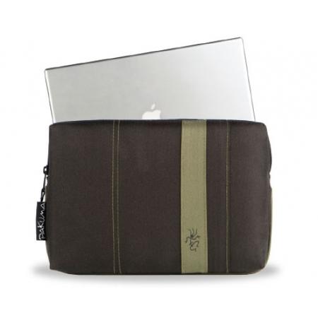 Pakuma 13.3" ECO Cocoon Sleeve - Black/Green