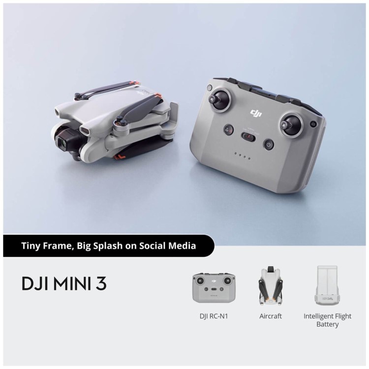 DJI Mini 3 Drone RC-N1 2024