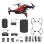 DJI Mavic Air 4K Drone with Fly More Combo - Flame Red